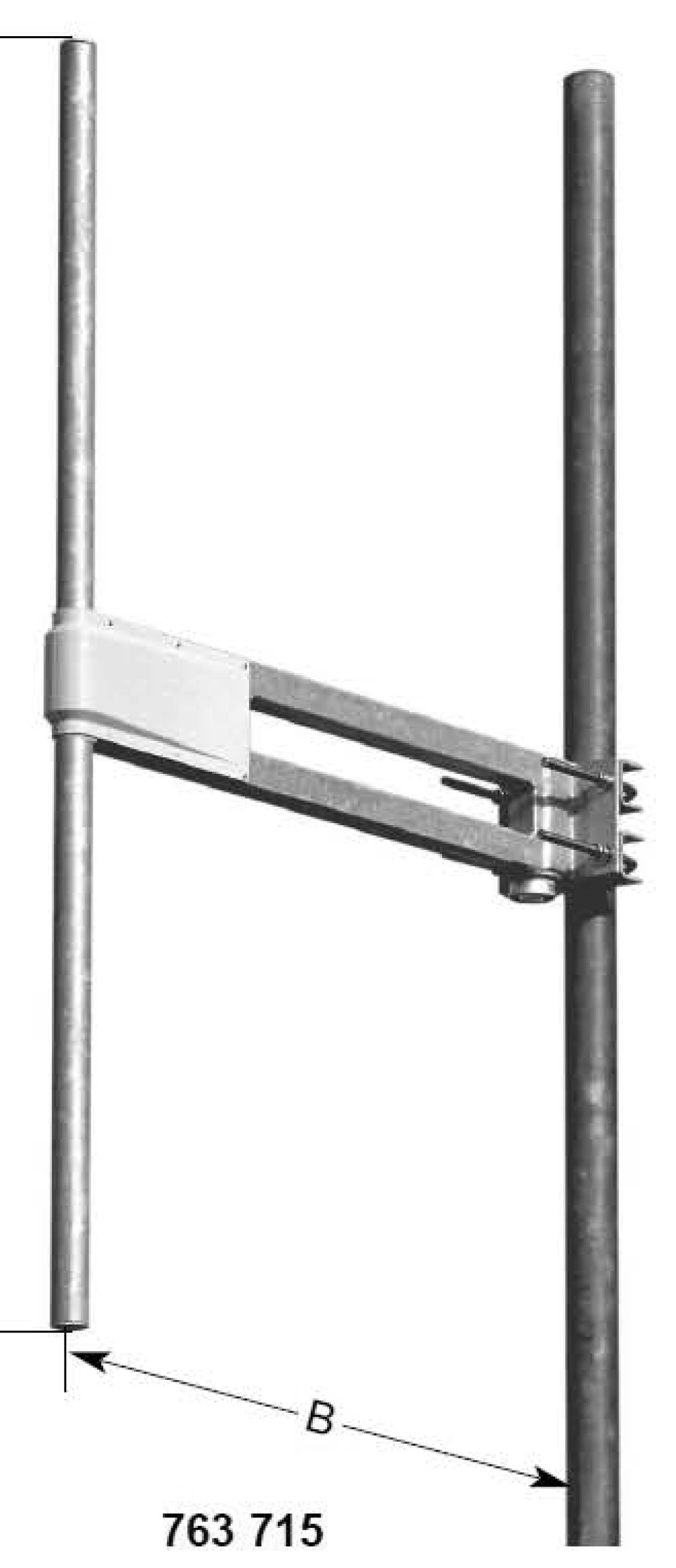 Broadband Dipole For Tubular Mast