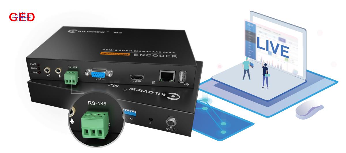 M2 H.264 HDMI+VGA Video Encoder