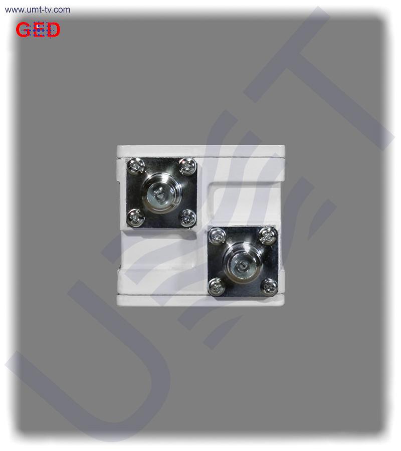 Ku-band LNB PLL dual LO 9.75 10.6 rear view UMT